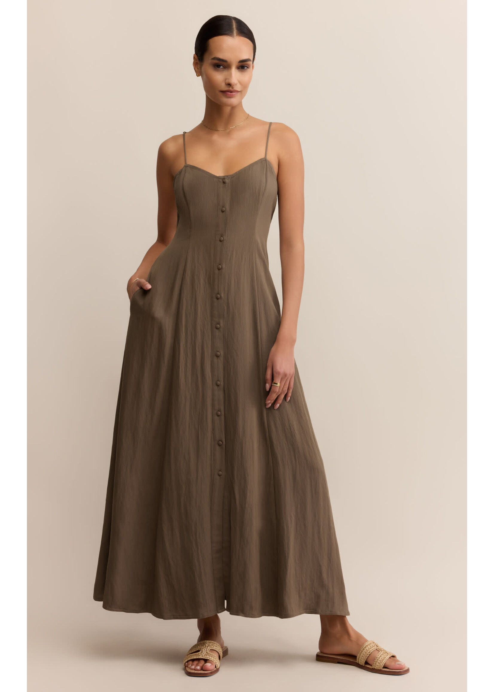 Z Supply ZS Angel Eyes Midi Dress