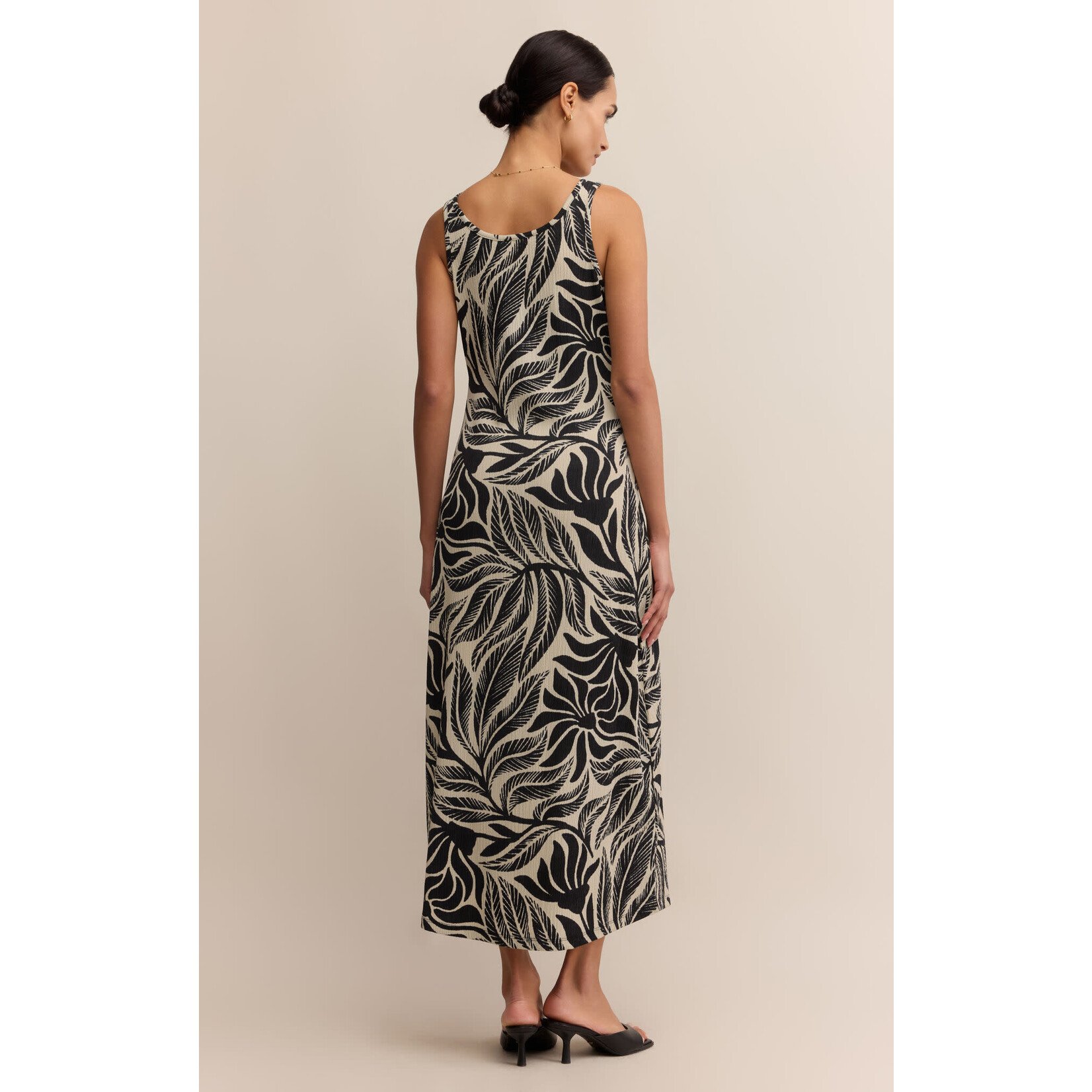 Z Supply ZS Polanco Isla Leaf Midi Dress