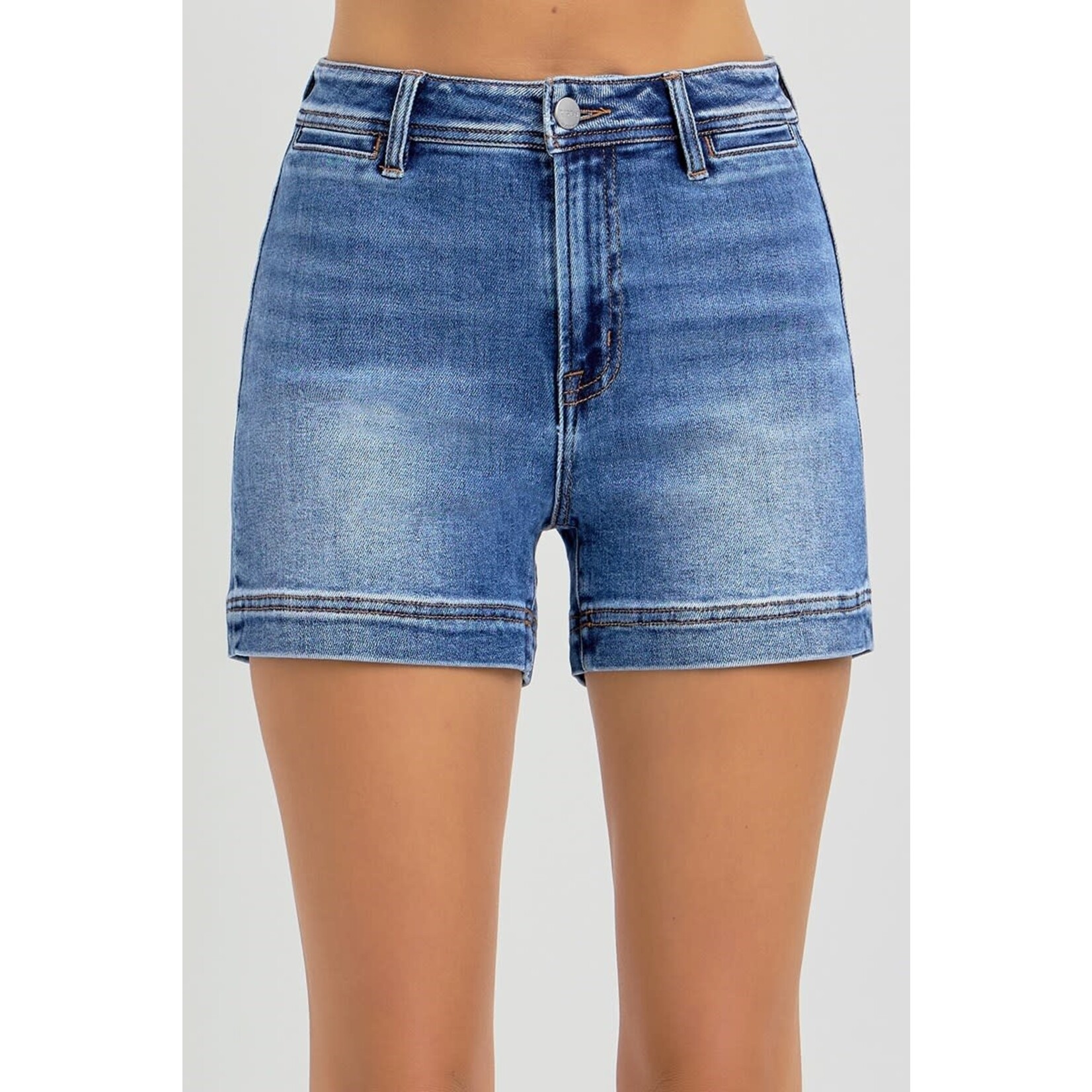 Risen R High Rise Front Pocket Shorts