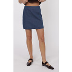 Sage The Label Chances Denim Mini Skirt