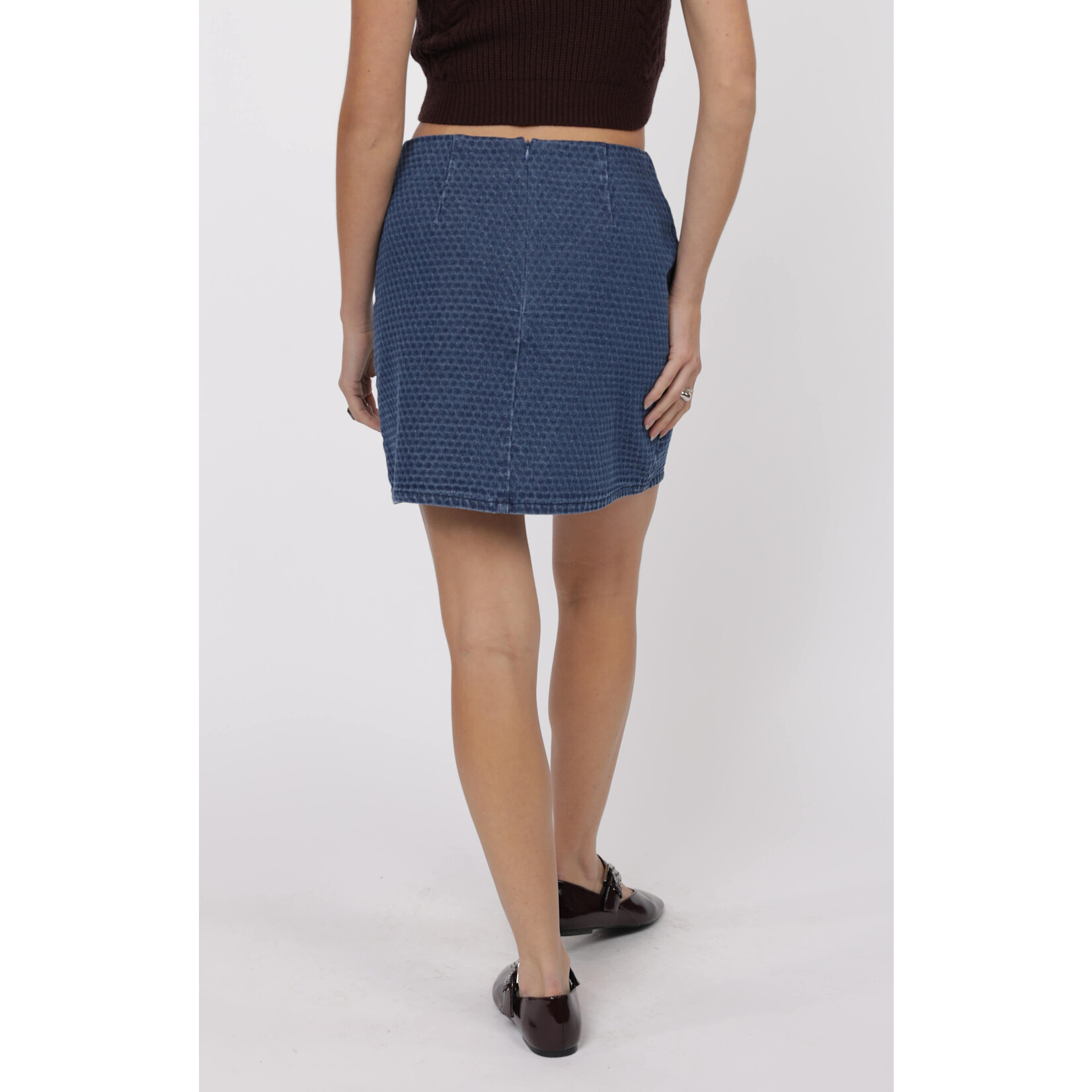 Sage The Label STL Chances Denim Mini Skirt
