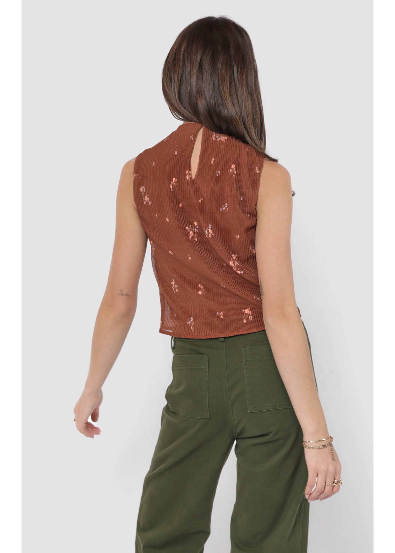 Sadie Sage SS Last Dance Please Top