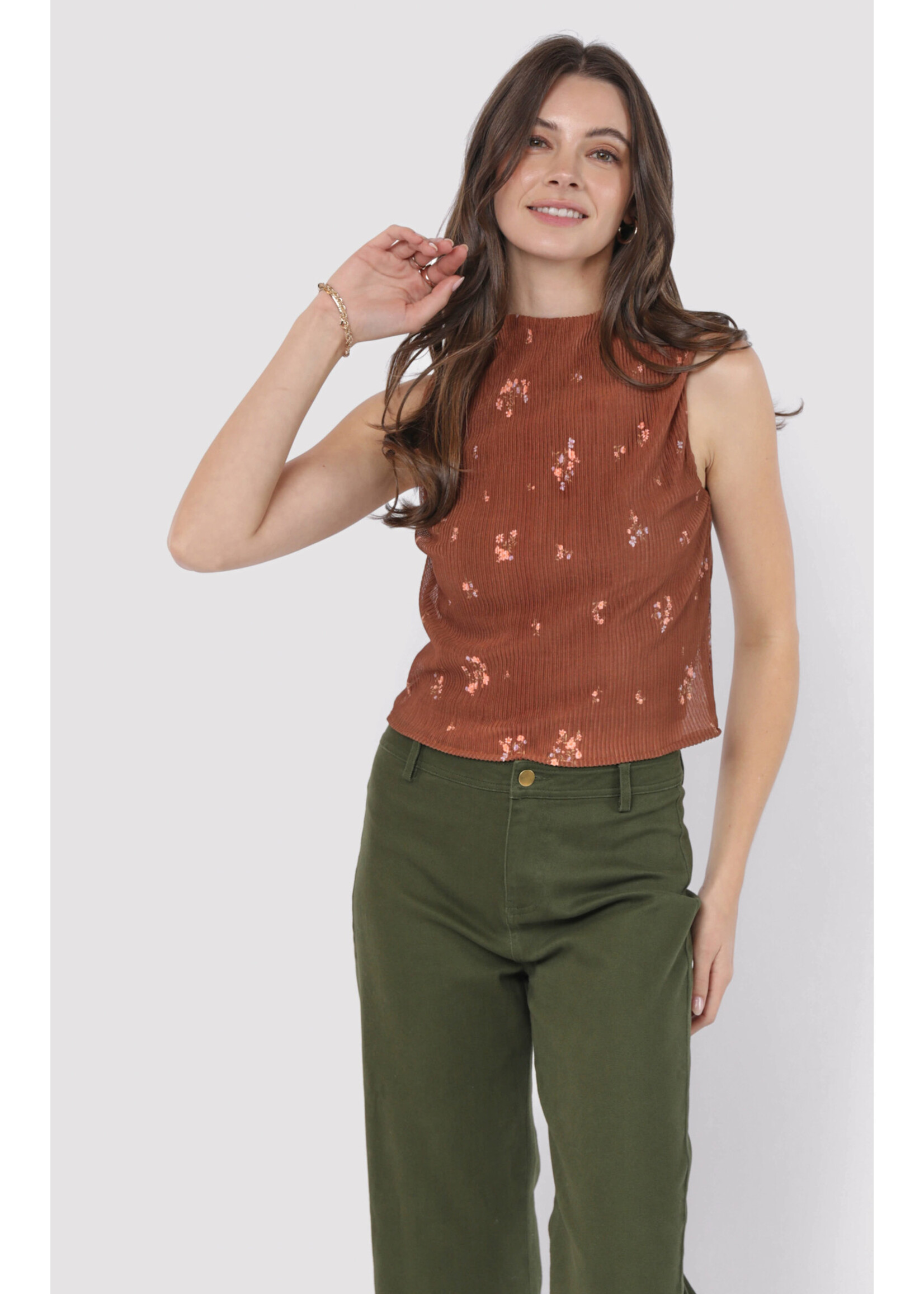 Sadie Sage SS Last Dance Please Top