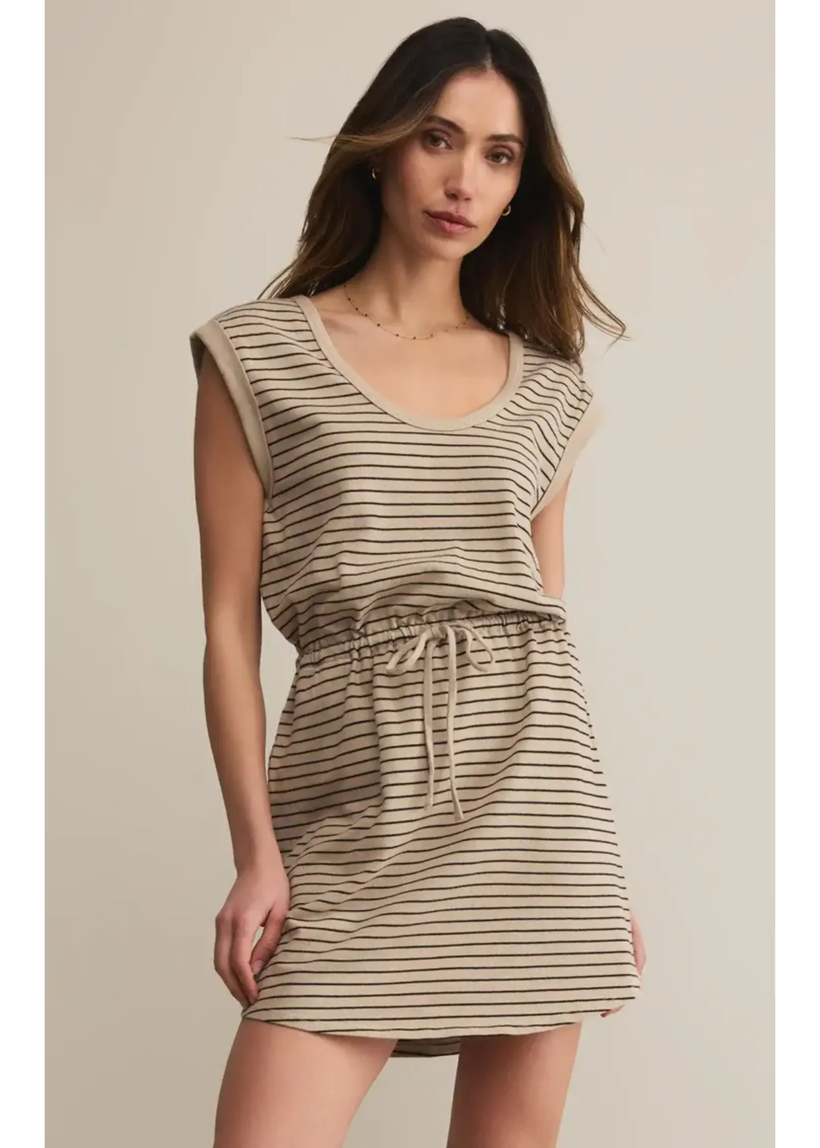 Z Supply ZS Dayshift Striped Mini Dress