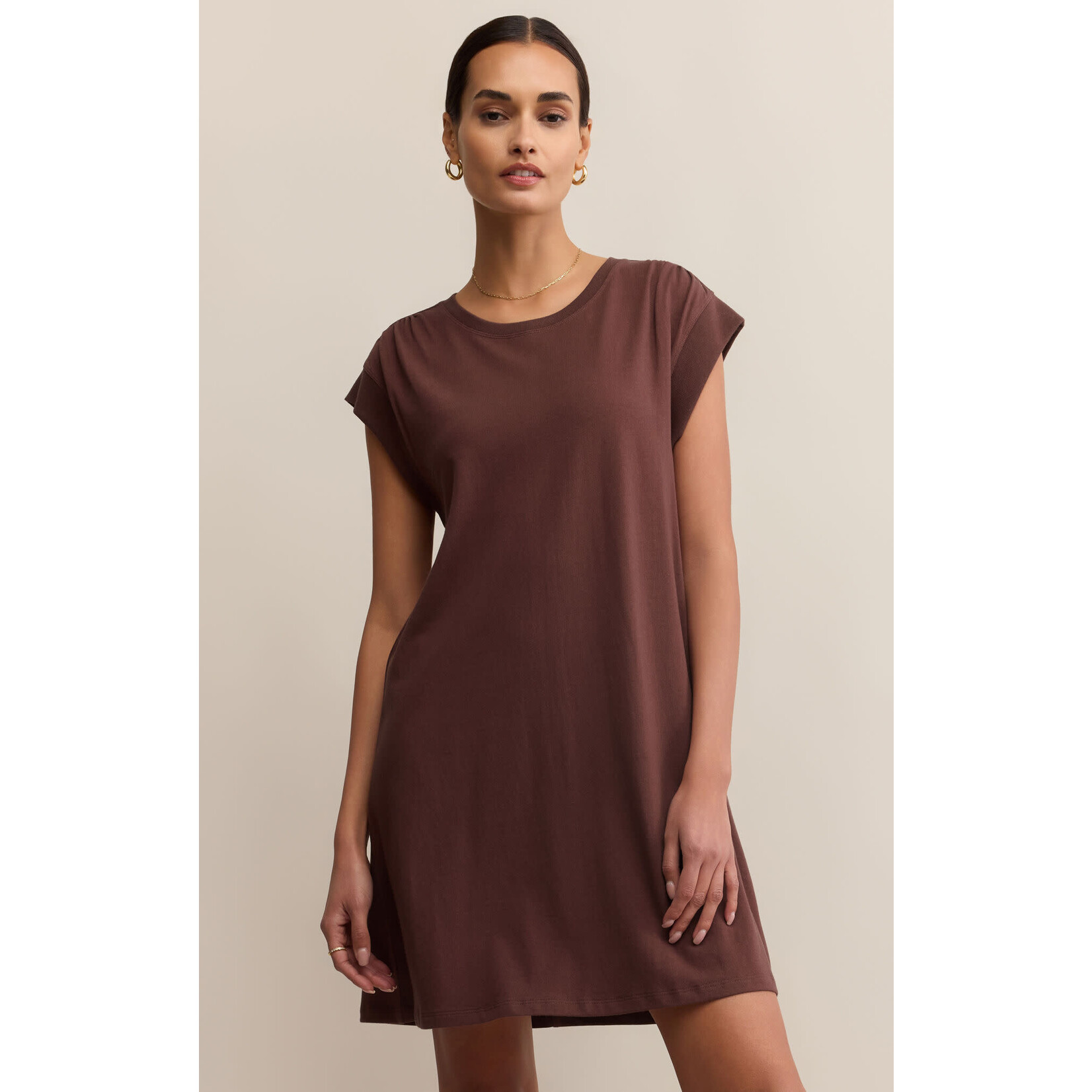 Z Supply ZS Routine Shift Mini Dress