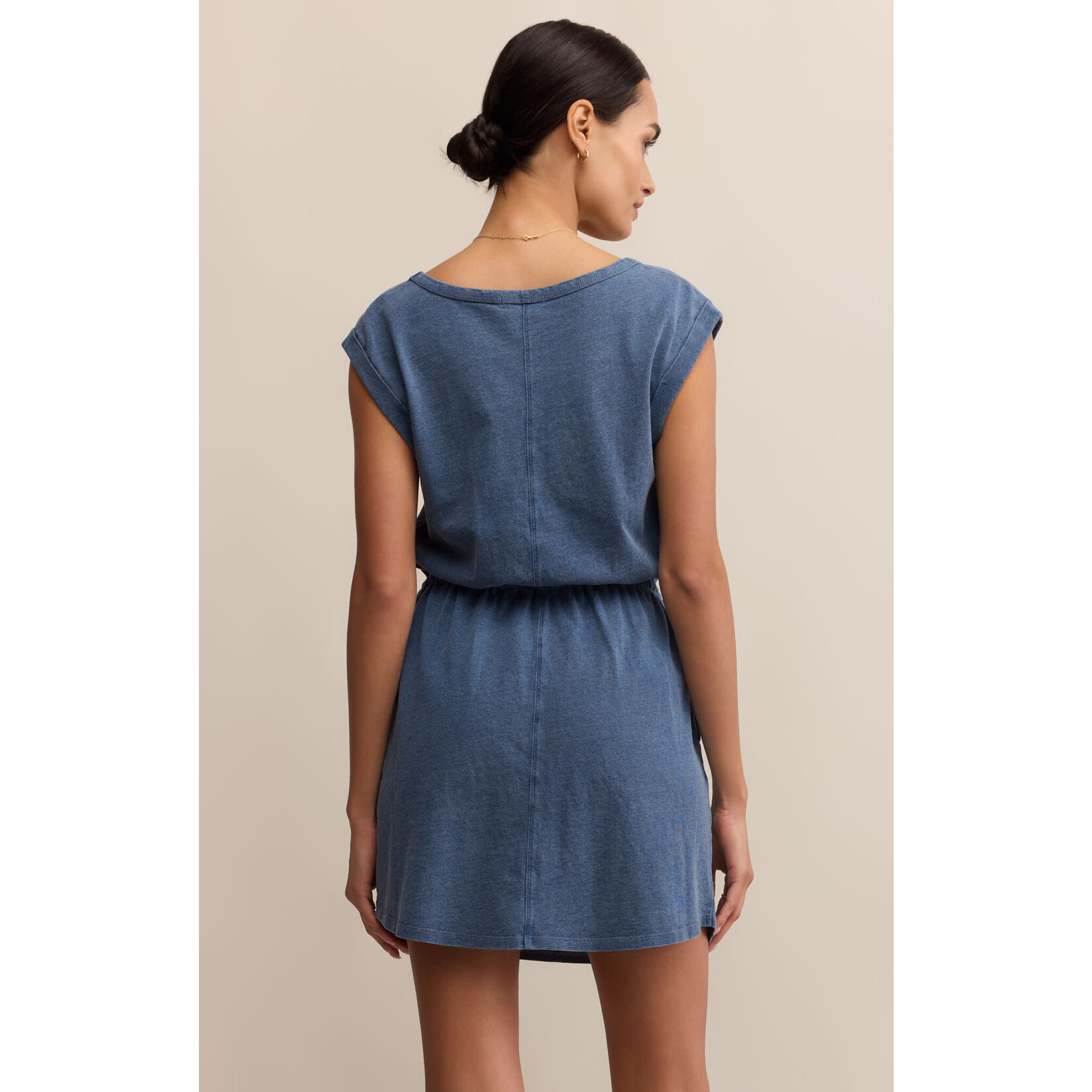 Z Supply ZS Dayshift Denim Mini Dress