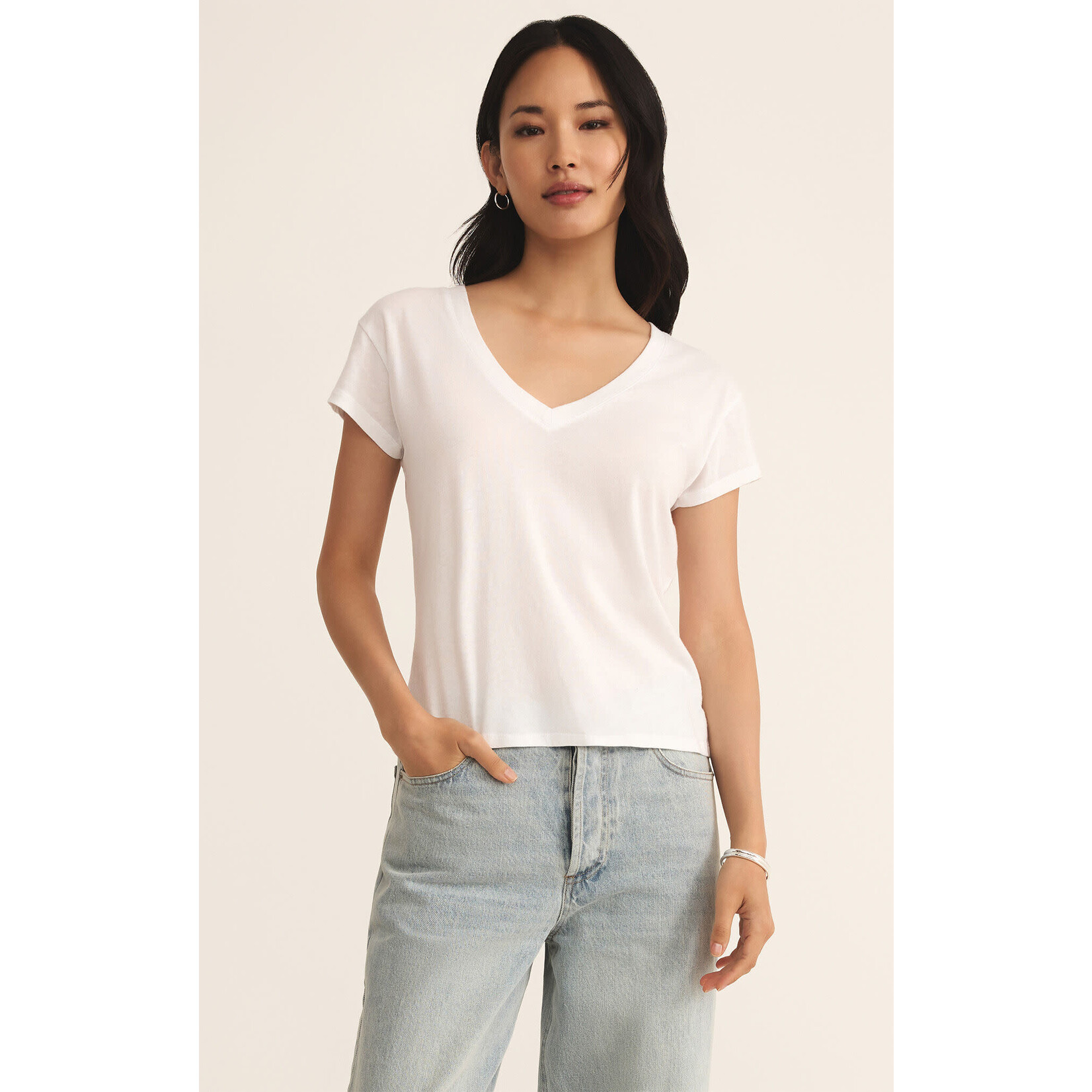 Z Supply ZS Modern V-Neck Tee