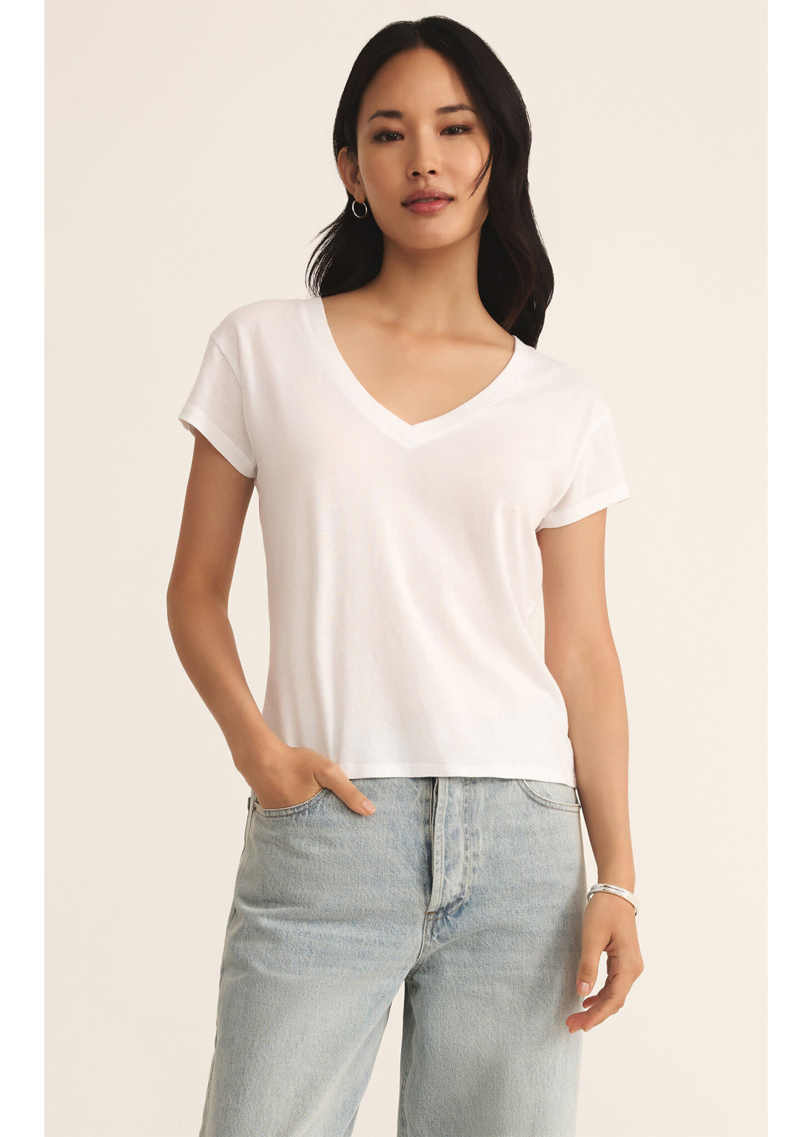 Z Supply ZS Modern V-Neck Tee