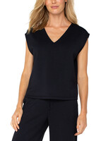 Liverpool Dolman Sleeve V-Neck Top