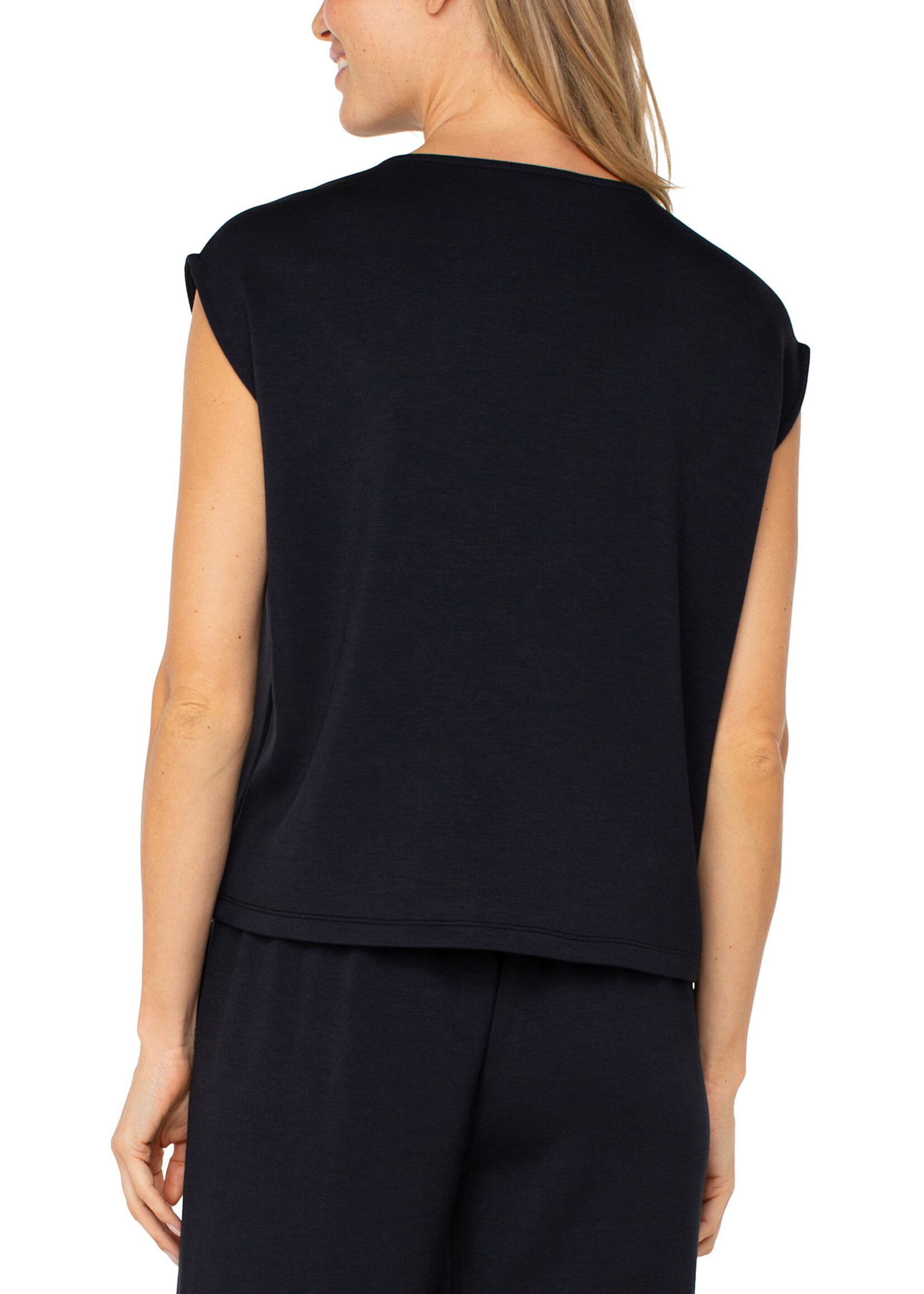 Liverpool LP Dolman Sleeve V-Neck Top