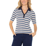 Liverpool Shirred Half Slv Top