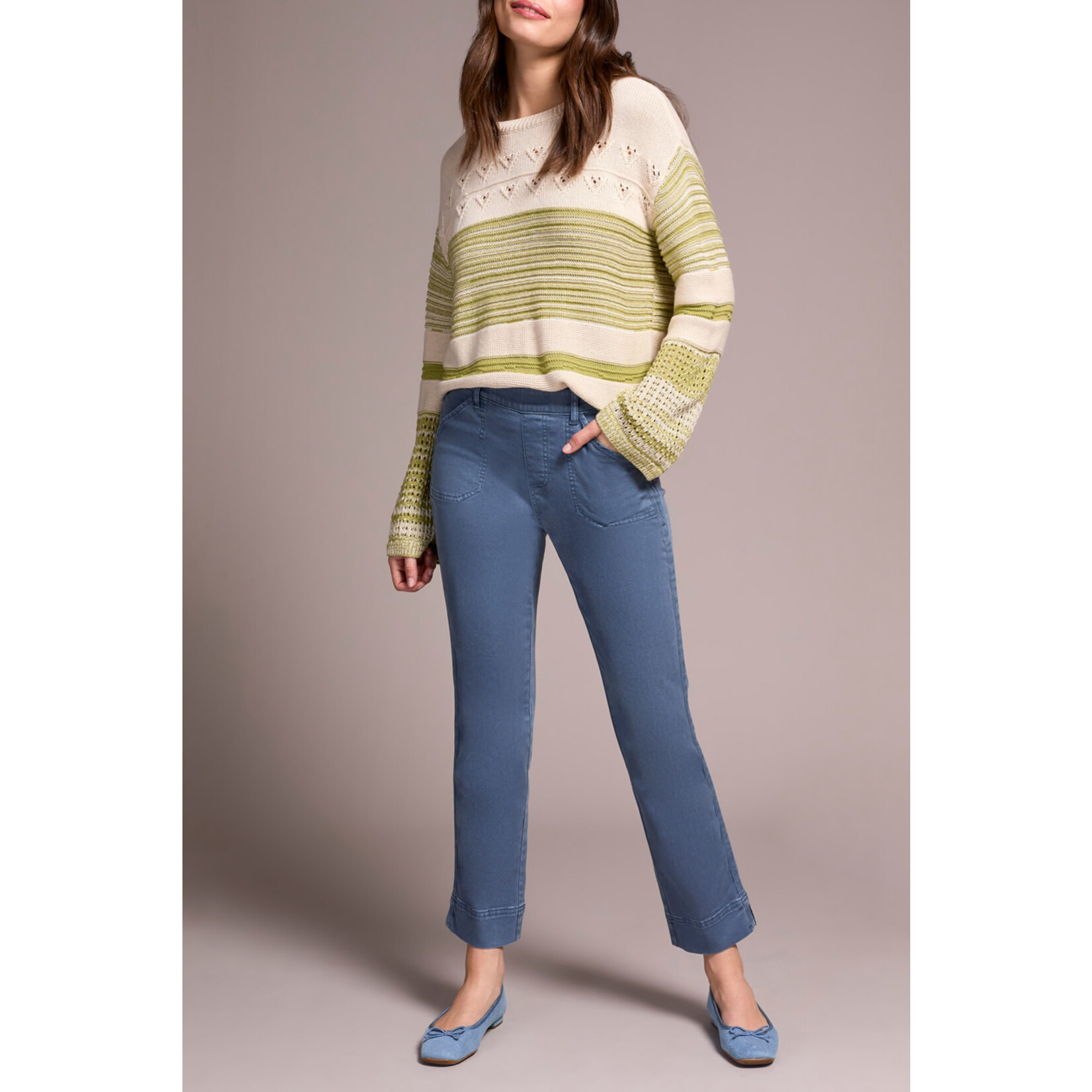 Tribal T Pull On Ankle Pant