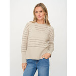 Six Fifty Jaden Crochet Crewneck