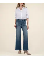 Kut Denim Patch Meg Wide Leg Jean