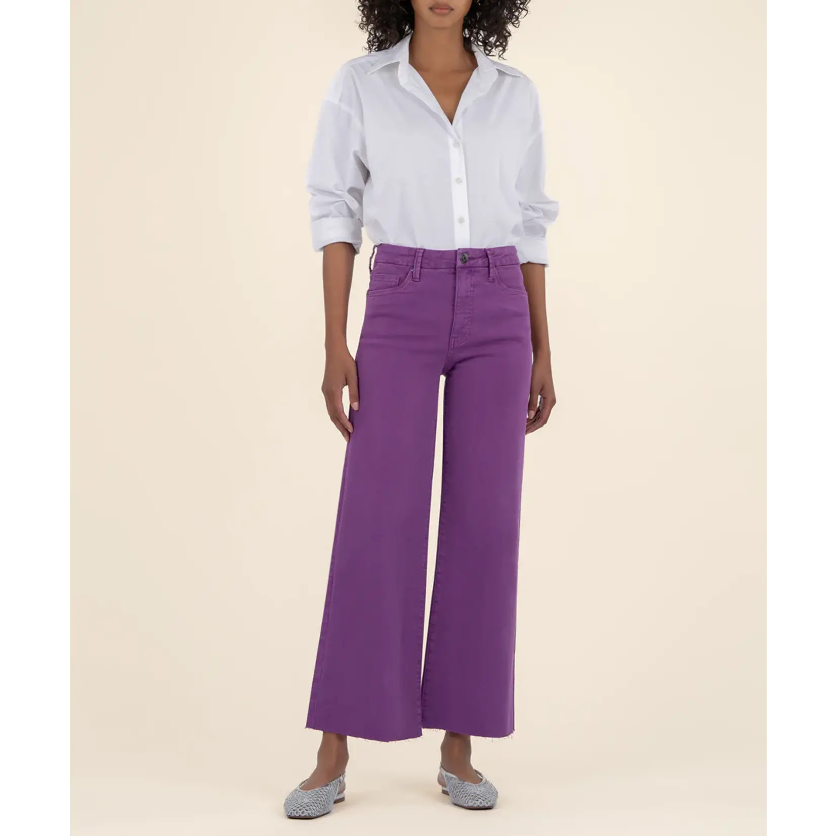 Kut Denim KUT Meg High Rise Wide Leg Jean