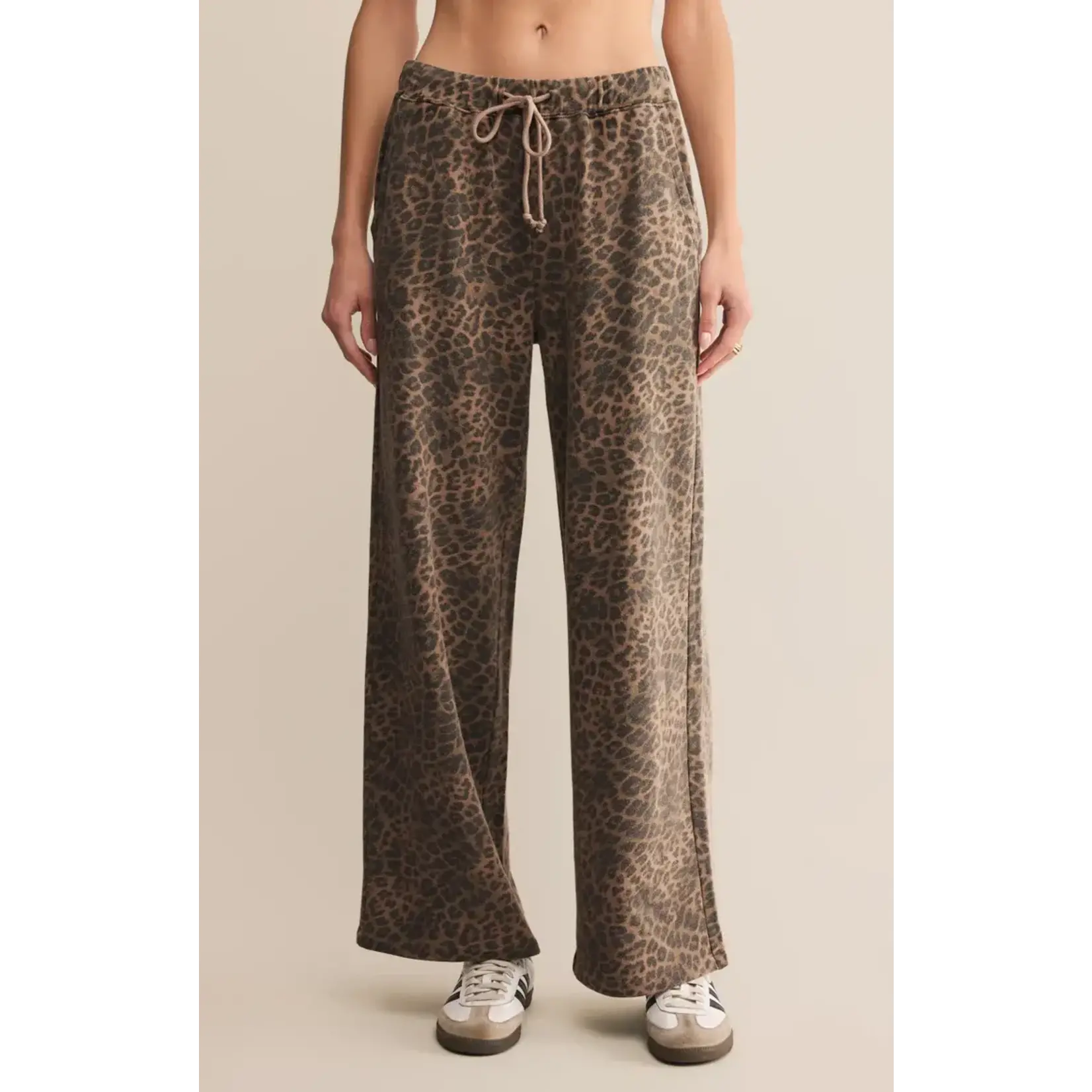 Z Supply ZS Hunter Leopard Knit Pant