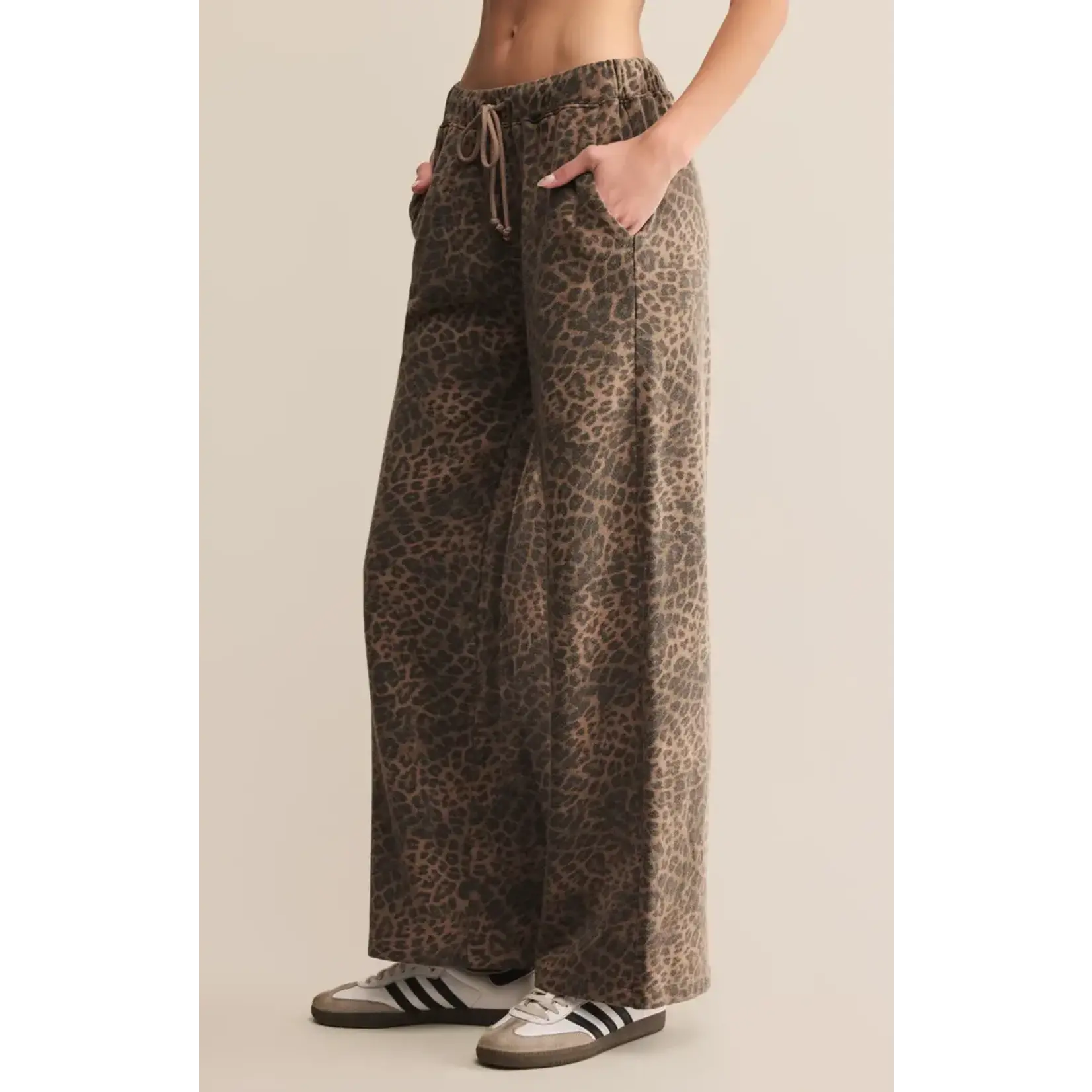 Z Supply ZS Hunter Leopard Knit Pant