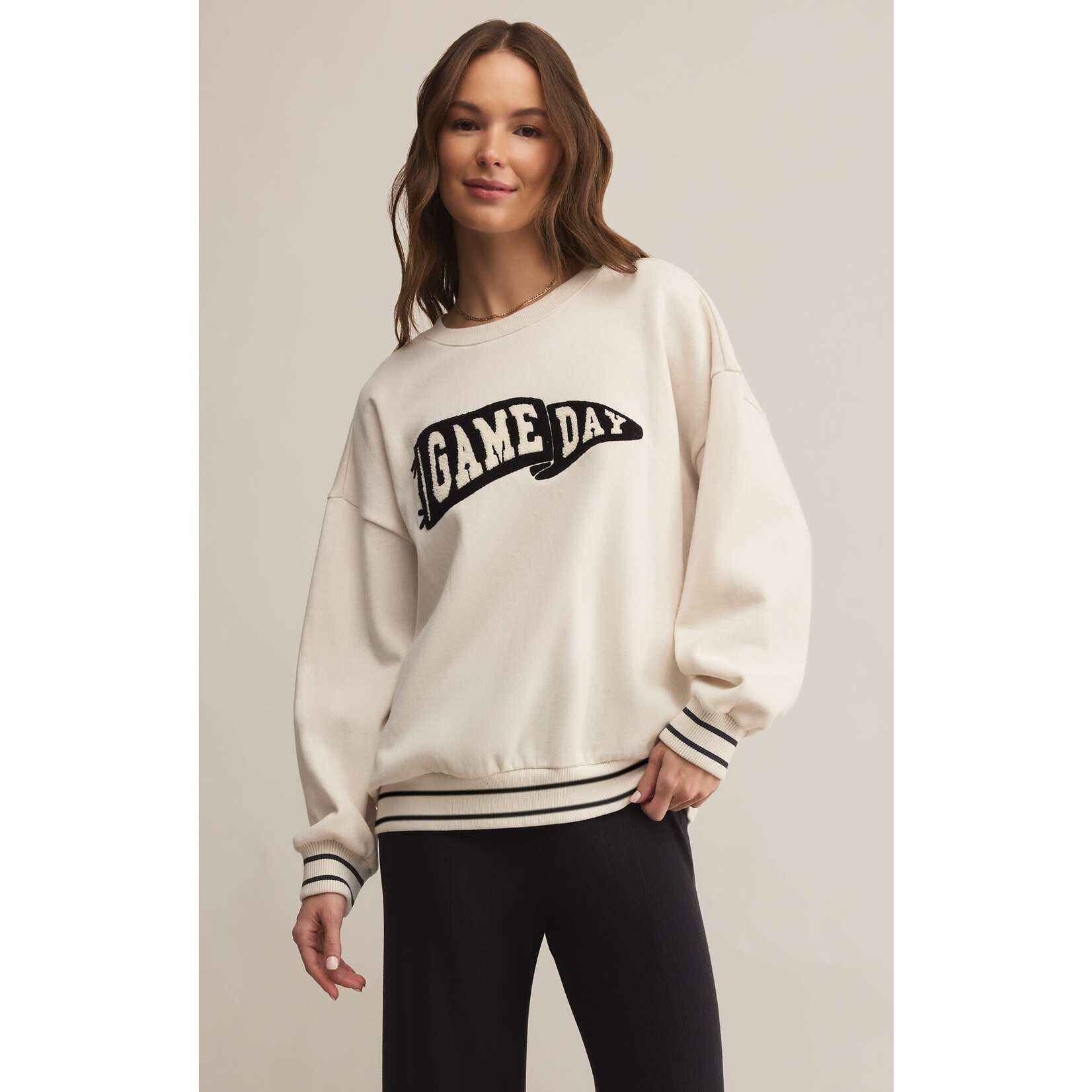 Z Supply ZS Oversized Let's Go Sweatshirt