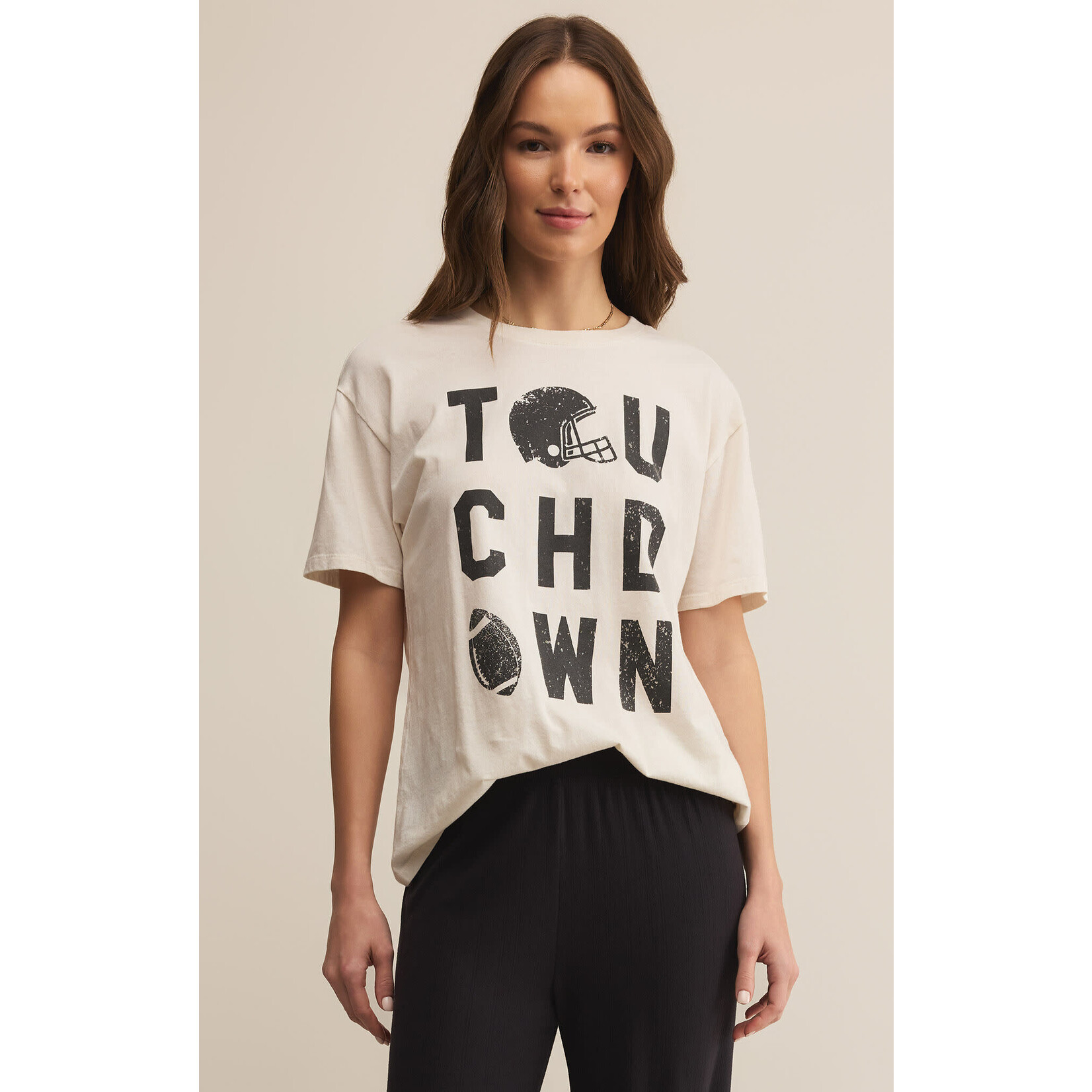 Z Supply ZS Boyfriend Touchdown Tee