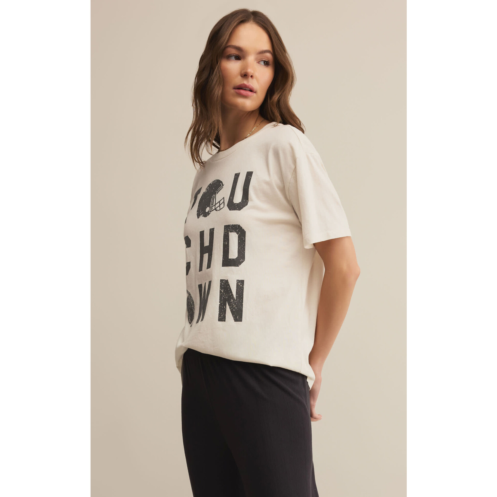 Z Supply ZS Boyfriend Touchdown Tee
