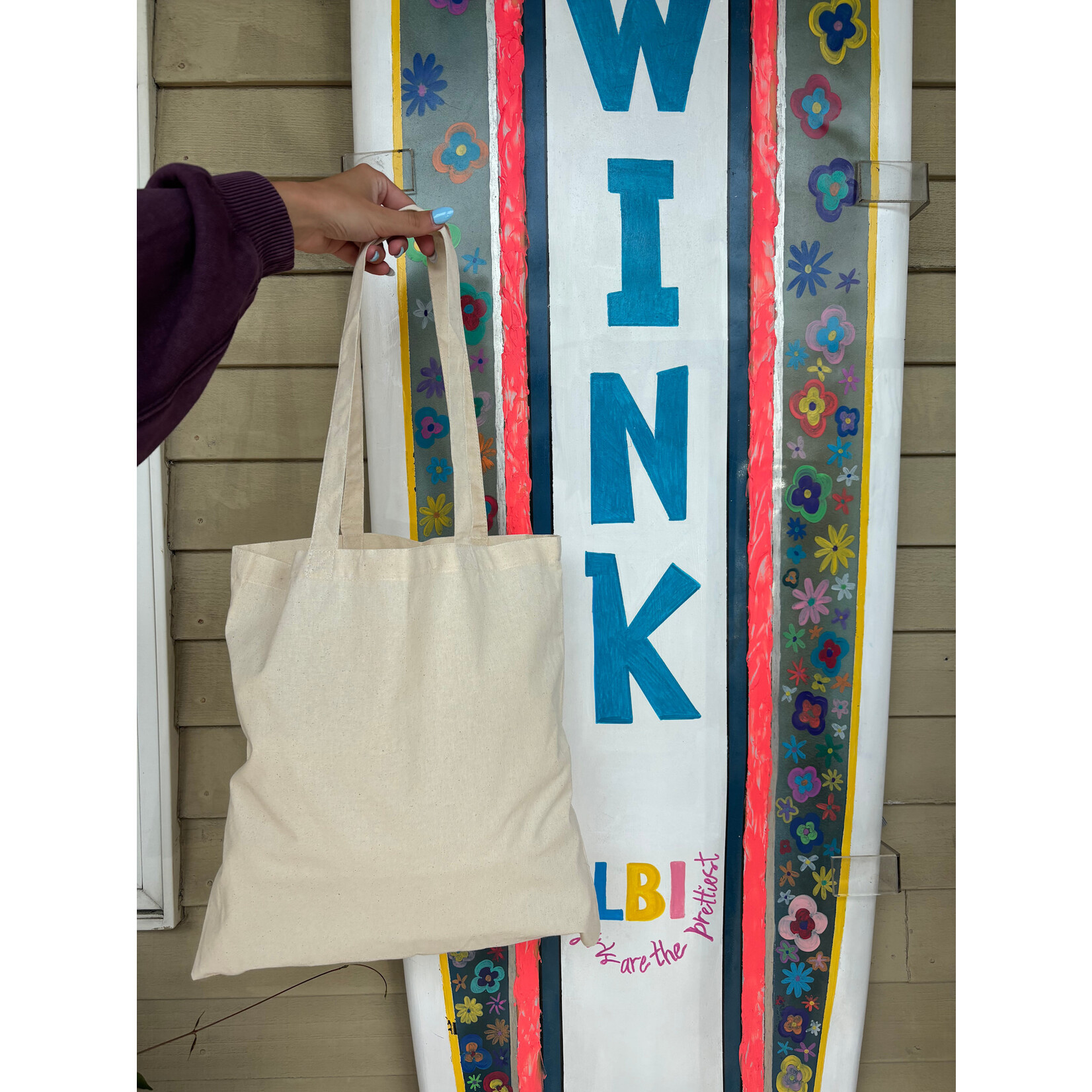 Wink W Somewhere Over The Causeway Tote