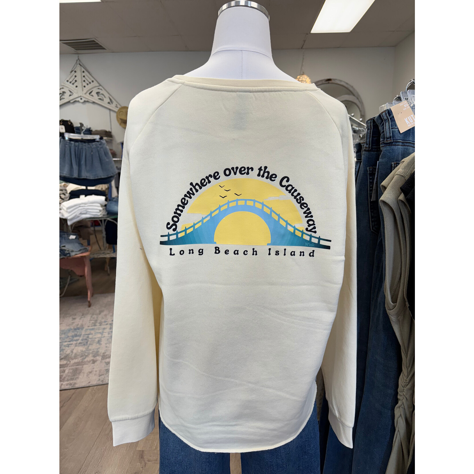 Wink Somewhere Over the Causeway Sweatshirt