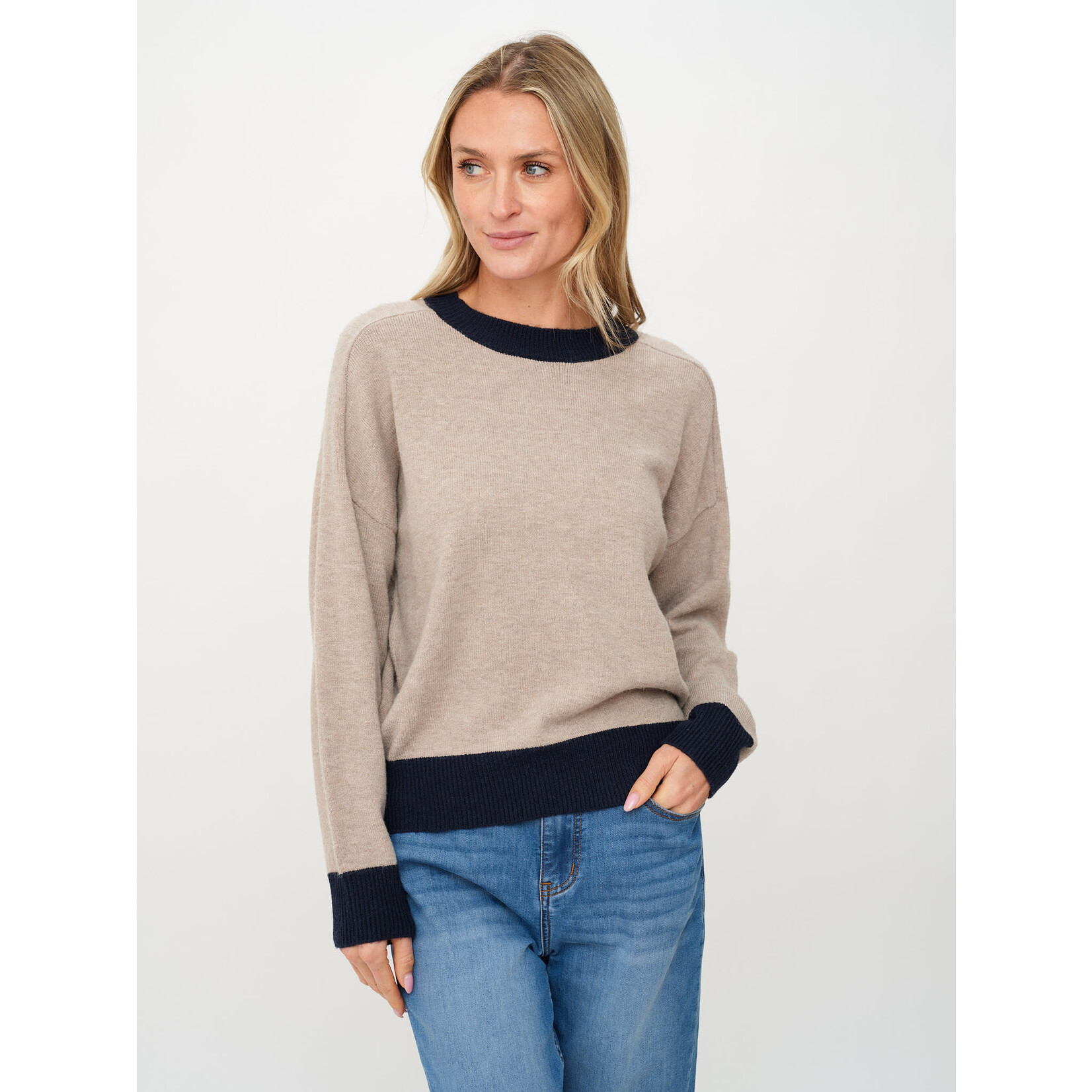 Six Fifty SF Dylan Trim Crew Neck