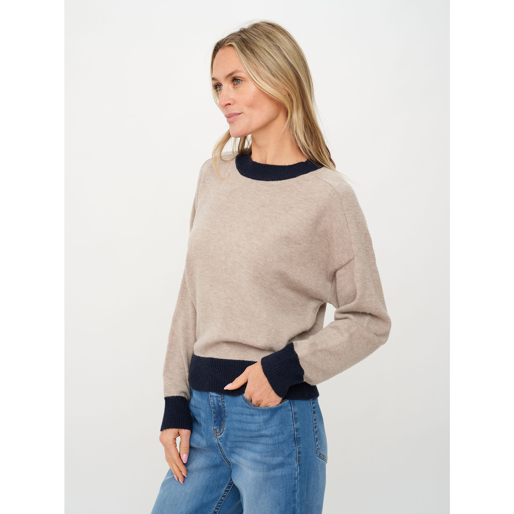 Six Fifty SF Dylan Trim Crew Neck