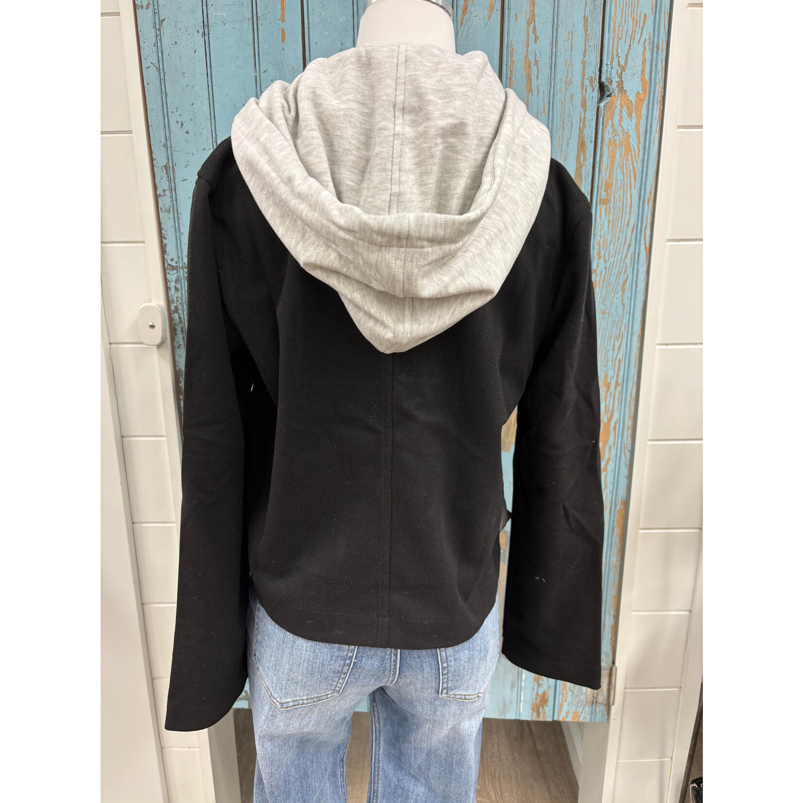 Hem & Thread HT Two-Fer Crop Jacket