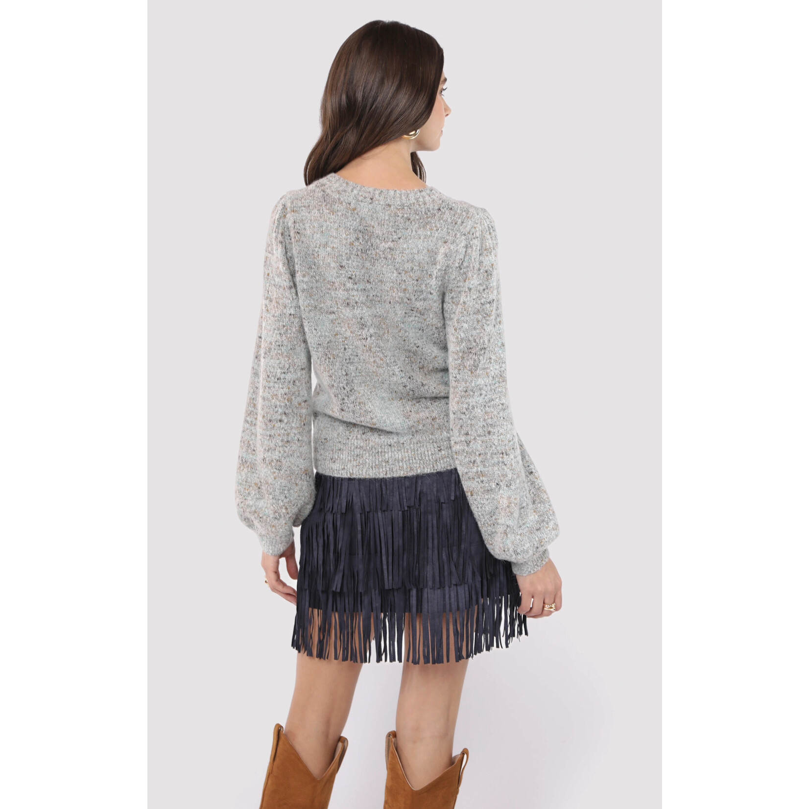 Sadie Sage SS Shauna Space Dyed Sweater