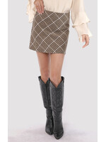 Sadie Sage Gossip Girl Plaid Mini Skirt