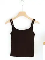 HIDDENBRAND Daily DBL Straps Built-in Crop Tank