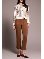 Tribal Pull On Ankle Pant w/ Side Leg