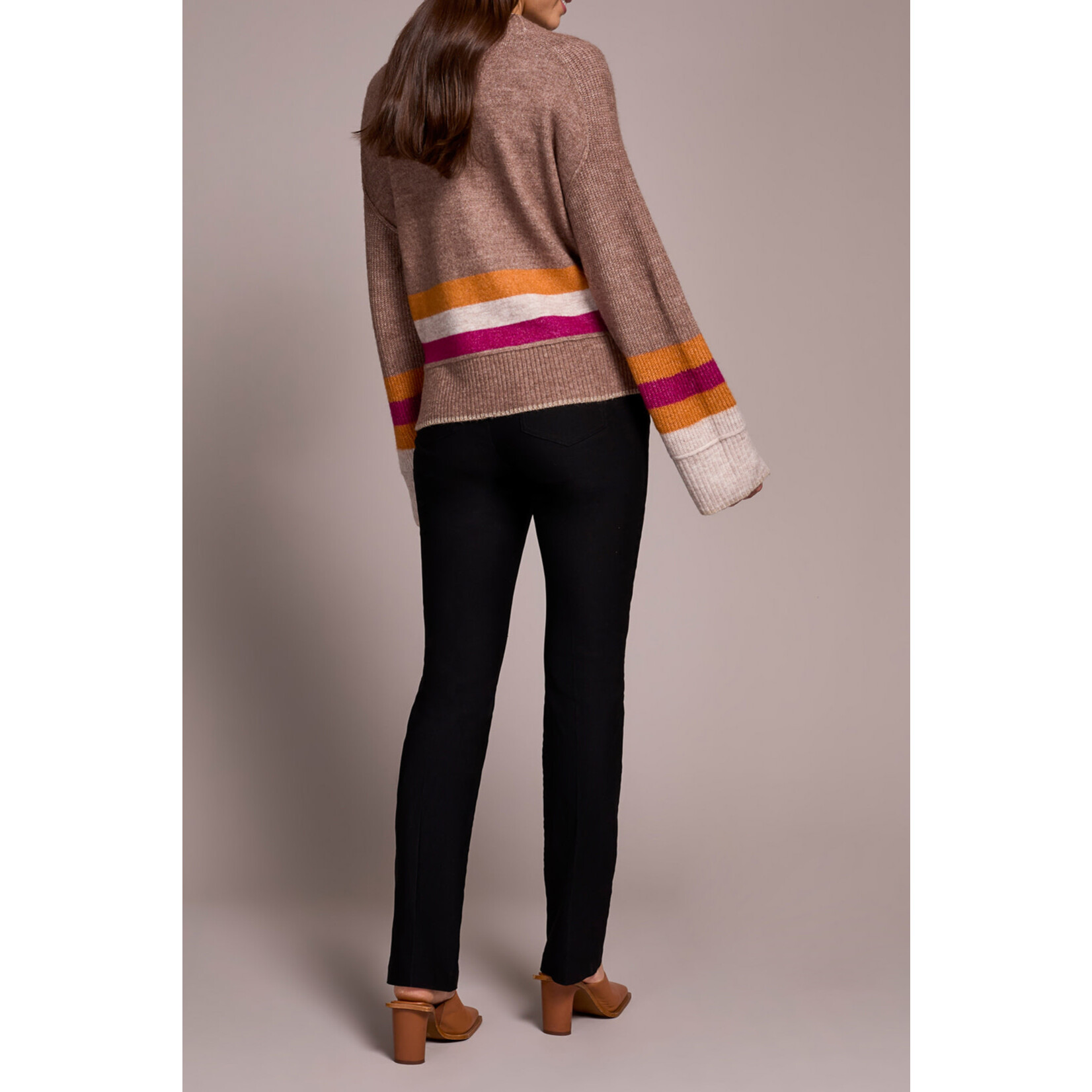 Tribal T L/S Sweater Cardi w/ Pockets