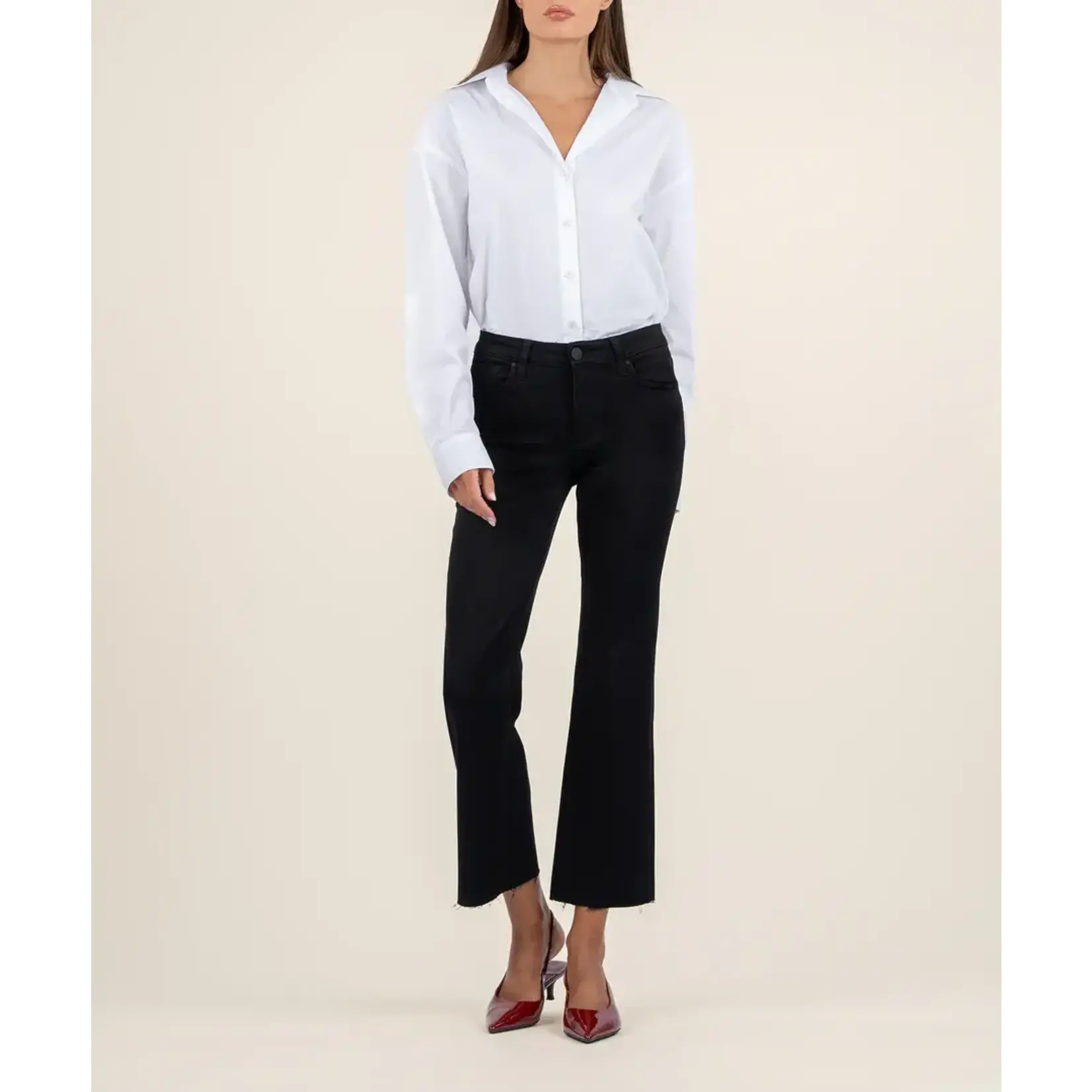 Kut Denim Kut Kelsey Mid Rise Flare Pant