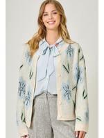 Mystree Floral Sweater Cardigan