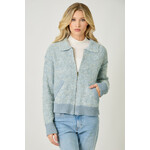 Mystree Zip-Up Sweater Jacket