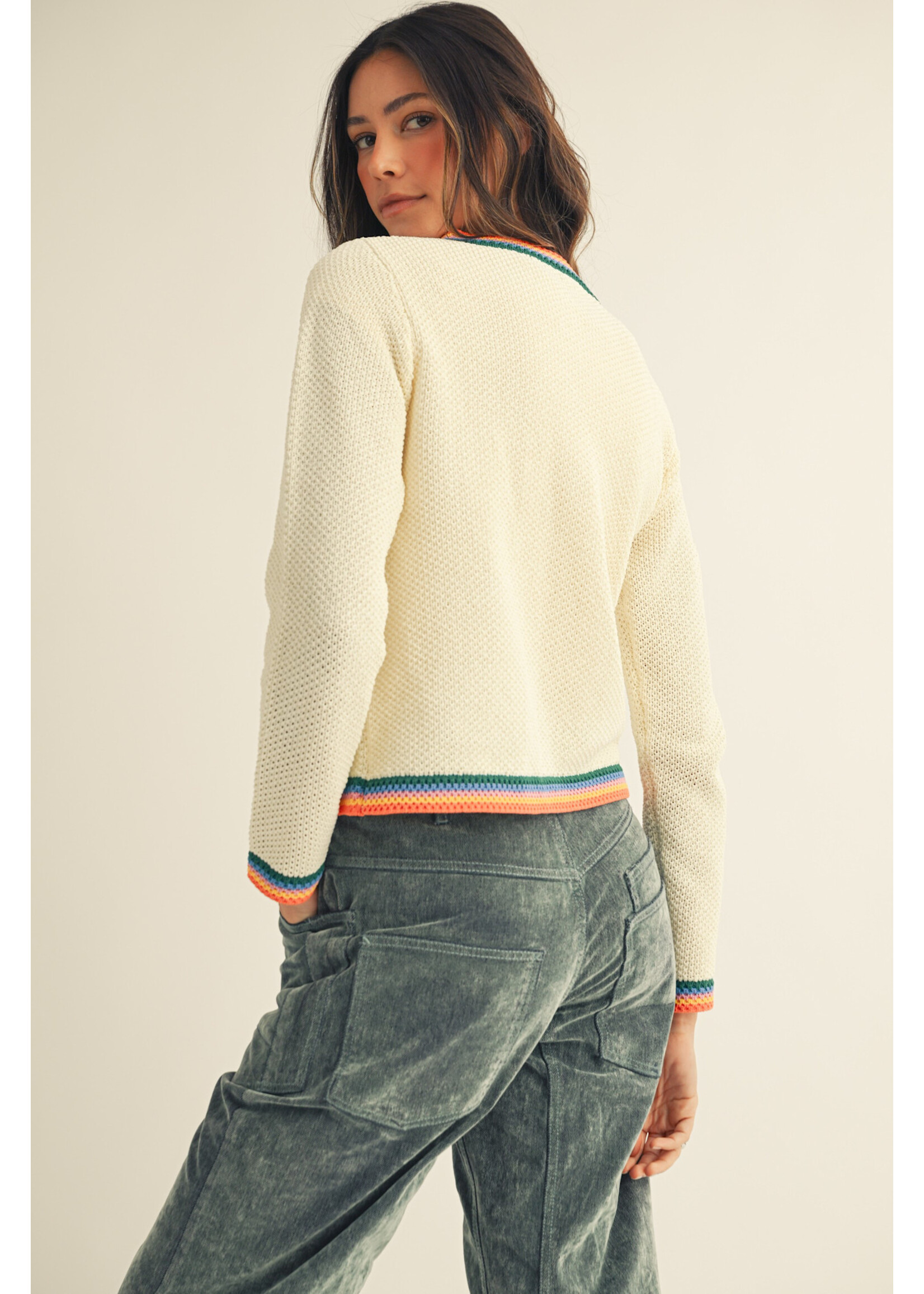 LovLov LovLov Rainbow Bright Cardigan