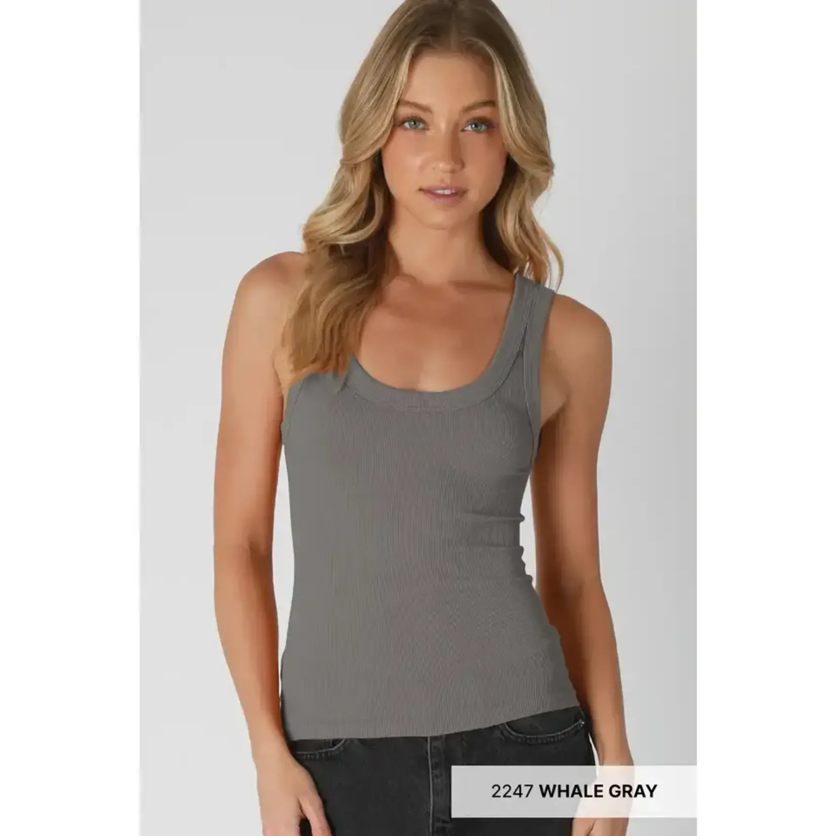 Nikibiki NB Reversible Ribbed Tank