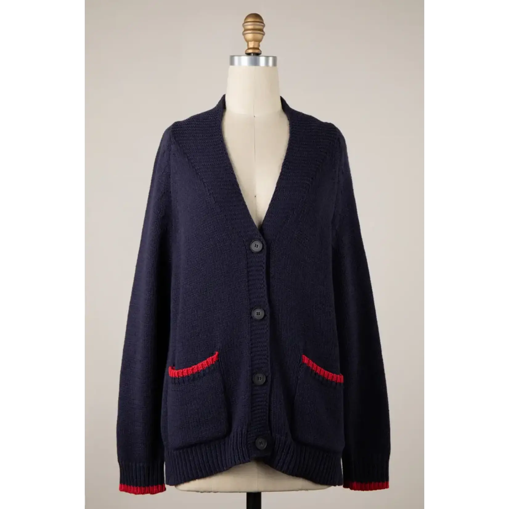 Miracle M Lobster Cardigan Button Down