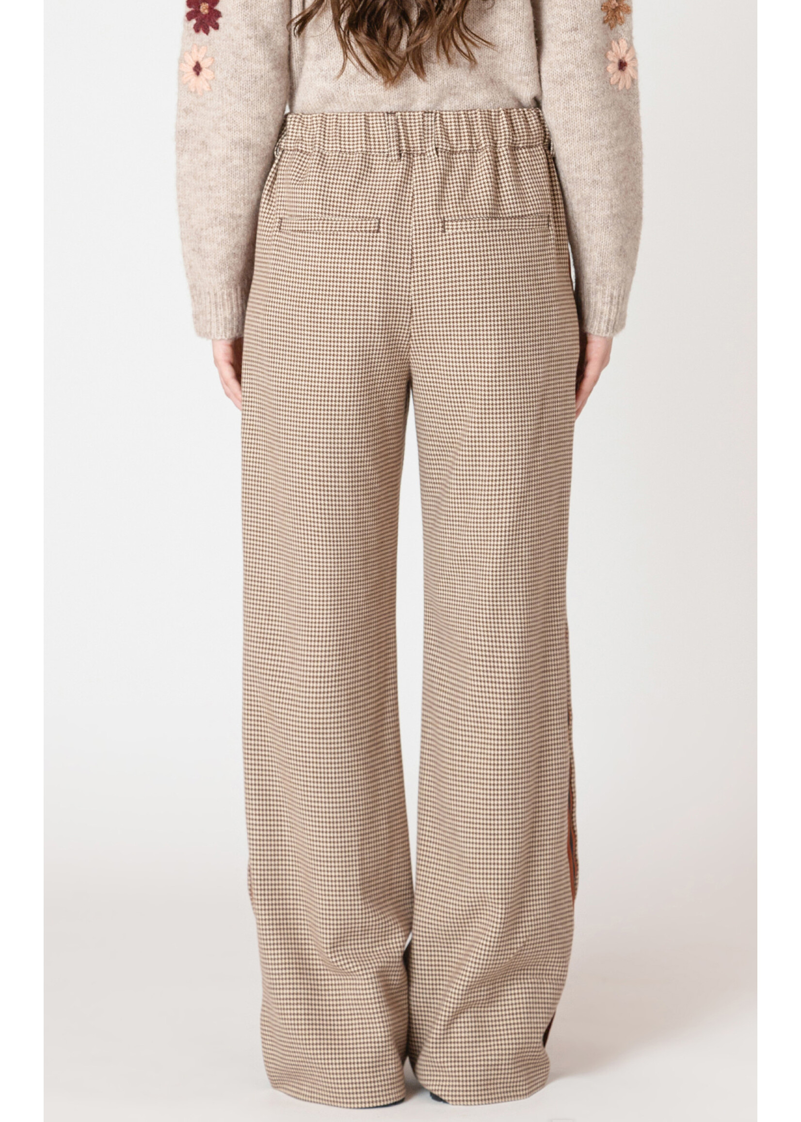 Dex Dex Houndstooth Stripe Pant