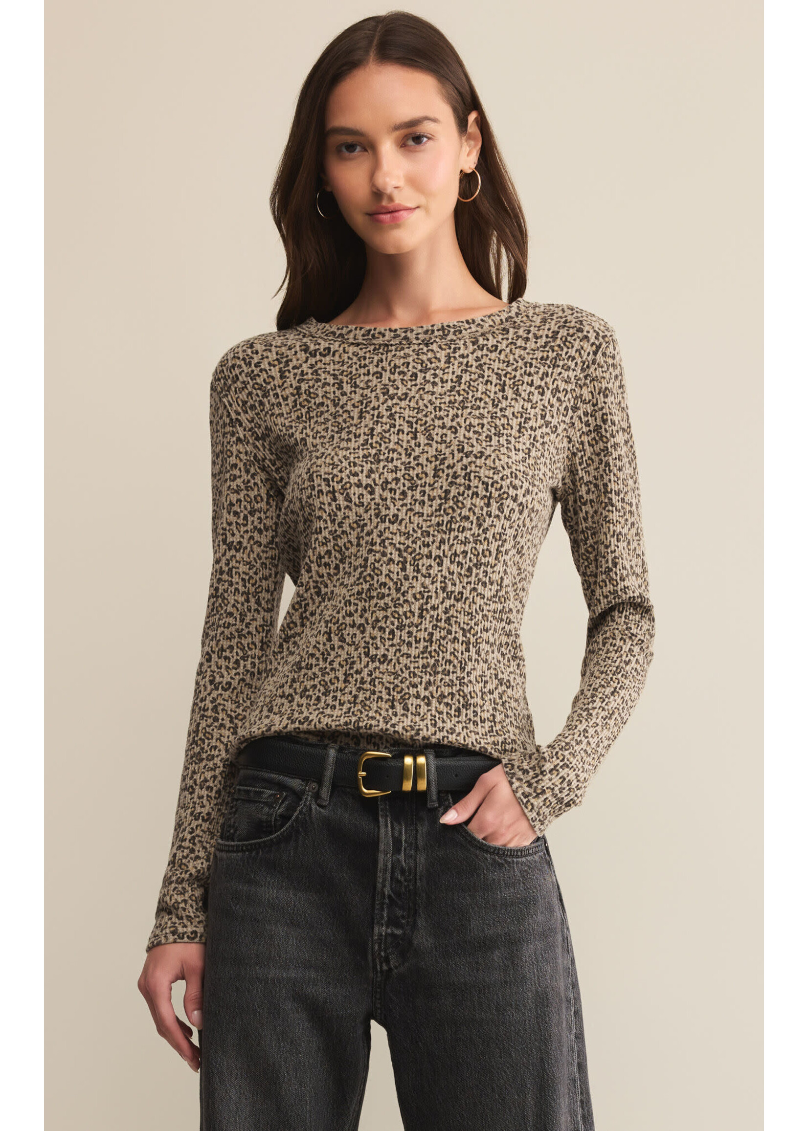 Z Supply ZS Arlet Animal Mini Thermal Top