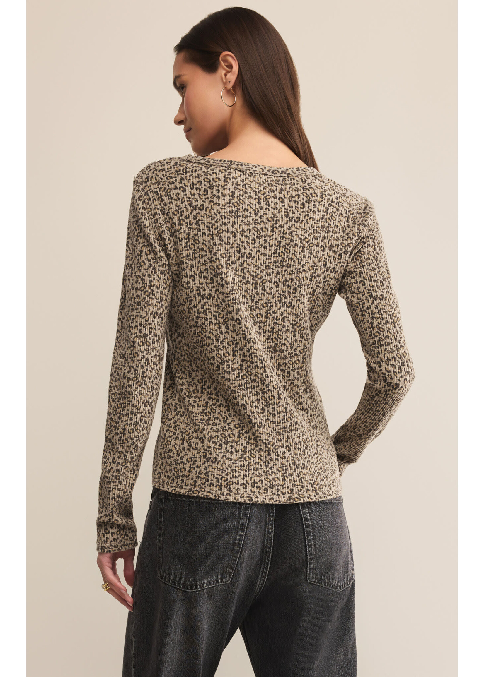 Z Supply ZS Arlet Animal Mini Thermal Top