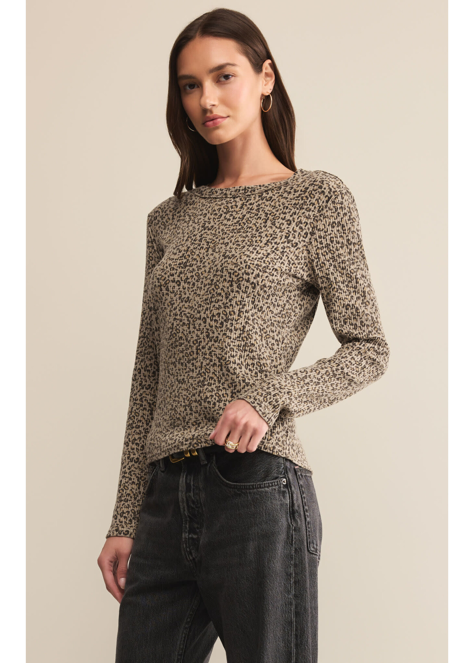 Z Supply ZS Arlet Animal Mini Thermal Top