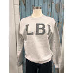 A Blessed Texas Mess Boutique Puff Lettering LBI Crewneck