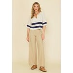 Illa Illa Illa Striped Cropped Sweater