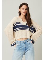 Illa Illa Stripe Patch Sweater