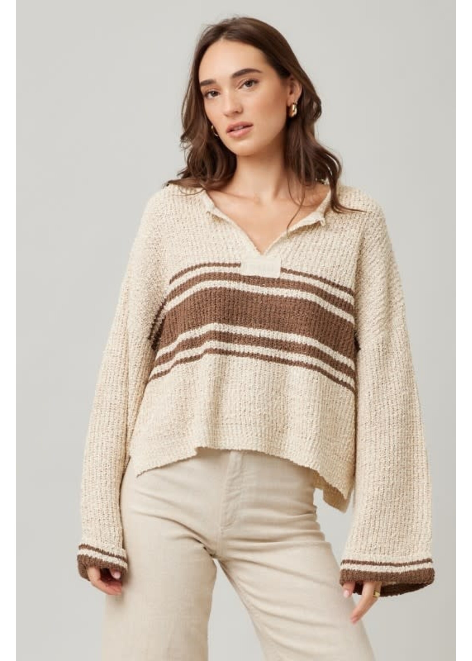 Illa Illa Illa Stripe Patch Sweater