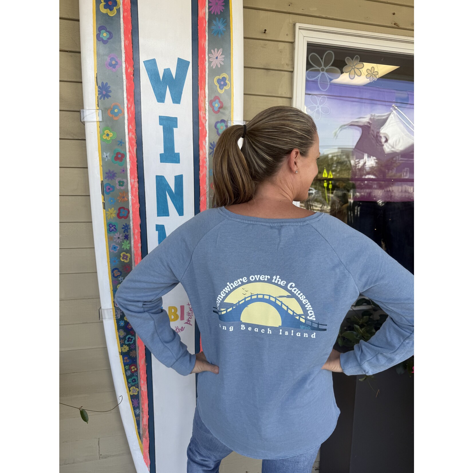 Wink Somewhere Over the Causeway Sweatshirt