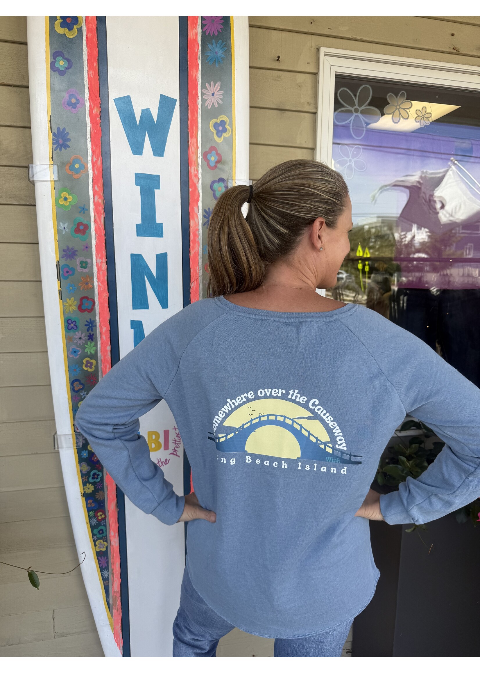 Wink Somewhere Over the Causeway Sweatshirt